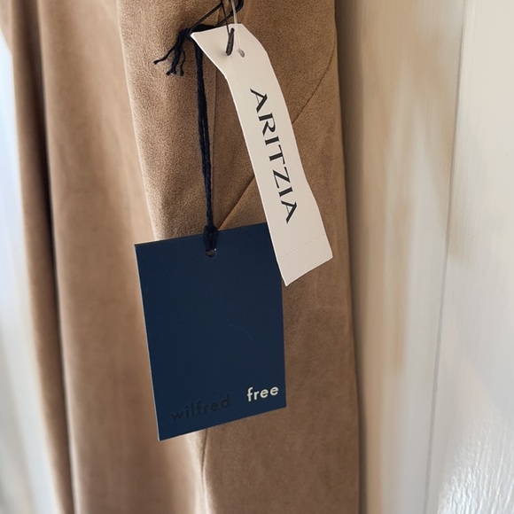 Wilfred | Aritzia NWT Suede Dress Size Large - Picture 11 of 12
